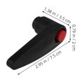 thumbnail image 2 of NUOLUX 2Ud Pomo Para Accesorios De De Negro Material Pa Cómodo Y Manejo, 2 of 8