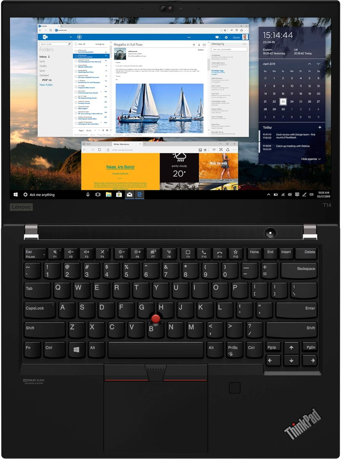 Restored Lenovo ThinkPad T14 14" Ultrabook - Intel Core i5 10th Gen | 24GB RAM | 512GB SSD | Windows 11 Pro - (Refurbished)
