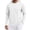 White, variant on WRFWUL Mens Long Sleeve Hooded Shirts Casual Solid Sun Protection Shirtss Lightweight Athletic Workout Tops