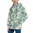 thumbnail image 2 of Vsdgher Lilies Flowers Hoodie Youth Classic Hooded Pullover Sweatshirts Essentials Hoodie for Children (s-xl)-X-Large, 2 of 6