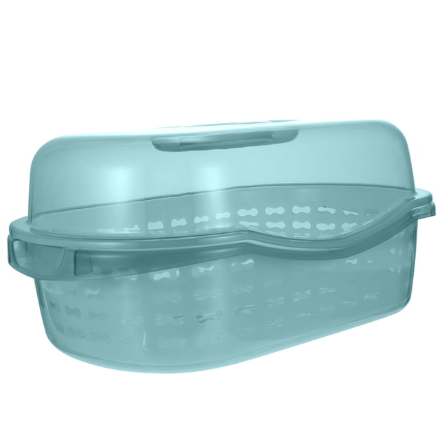 MasteelfCA 1Pc Colander with Lid Kitchen Colander PP Strainer Basket Baby Bottle Drying Box