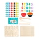 thumbnail image 5 of Juguete de bolas en vasos,Juego de rompecabezas con cuentas y tablero de clavijas de madera Montessori,Aprendizaje preescolar: clasificación y conteo de colores,Juguetes de motricidad fina con, 5 of 9
