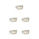 thumbnail image 2 of Anillo decorativo Jumpingount para mujer chapado en aleación tamaño 5 a 11, 2 of 6