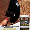 thumbnail image 3 of 2-in-1 Rust Converter & Metal Primer, 35 oz Black Rust Converter for Metal, Ultra Automotive Heat-Resistant Rust Encapsulator , Long-Lasting and Dries  Rust Reformer, Ready to Use, 3 of 6