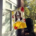 thumbnail image 2 of Caroline's Treasures BB2049CHF Basset Hound Thanksgiving Flag Canvas House Size , Large, multicolor, 2 of 4
