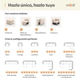 thumbnail image 4 of Sillón Individual Sala Seccional Modular Adapti Beige Ostra | Modulo C, 4 of 9