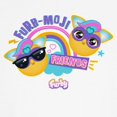 thumbnail image 3 of CafePress - Furb Moji Friends Kids Baseball T Shirt - Kids Cotton Baseball Jersey, 3/4 Sleeve Shirt, 3 of 4