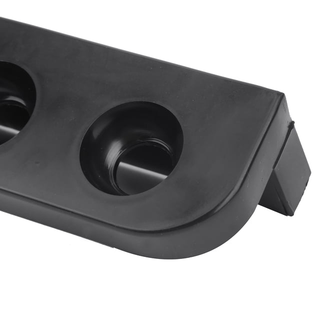Pool Cue Rack, Plastic Material Wall Mounted Cue Rack, 6 Holes Cue Rack, for Billiard Hall Home Game Room Billiard Room