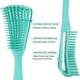 thumbnail image 3 of Cepillo desenredante para cabello natural, cepillo desenredante ajustable, 3 of 8
