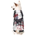 thumbnail image 1 of Fotbe American Flag Eagle Art Sudadera con Estampado para Perros Pequeños – Suéter con Capucha para Mascotas, Tela Suave de Forro Polar con Bolsillo-XX-Large, 1 of 7