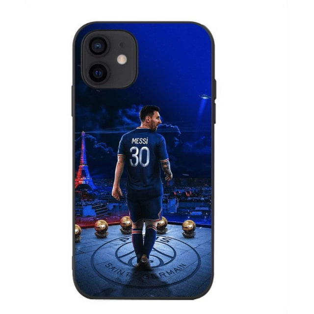 iPhone 12 13 14 Mini Pro Max phone case, Football star Messi 30# MBAPPE 7# Iphone case