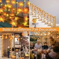 thumbnail image 2 of Clearance! Maple String Lights Leaves Garland with LED Lights，Lighted Fall Garland Maple Leaves for Halloween Autumn Fall Thanksgivin Decoration String Light,A, 2 of 4