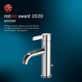 thumbnail image 6 of TOTO® GF Series 1.2 GPM Single Handle Bathroom Sink Faucet with COMFORT GLIDE Technology and Drain Assembly, Polished Chrome - TLG11301U#CP, 6 of 6