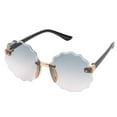 thumbnail image 2 of ITFABS Lunettes de Soleil Rondes pour Enfants Été Garçons Filles Teintes Anti-UV Lunettes de Soleil, 2 of 4