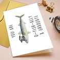 thumbnail image 1 of Greeting Card Set,Blank Card,Note Card,Folded Card,Decorative Card,Stationery Card,Paper Card,Handmade Card,Writing Card普通产品 -> Home & Garden -> 家居装饰 -> Greeting Card 贺卡Funny Fish Graduation Card Fi, 1 of 6