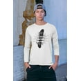 thumbnail image 2 of Old Glory Mens Skate Or Die Long Sleeve Graphic T Shirt, 2 of 6