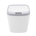 thumbnail image 2 of Bathroom Trash Can, Plastic Automatic Trash Can Touchless Trash Can with Quick Response Easy to Operate Kitchen Waste Bins Large Capacity Electric Induction Trash Can for Home 16L, 2 of 8