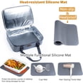 thumbnail image 4 of Insulated Casserole Carrier for Hot or Cold Food with Heat-resistant Mat, Dish Carrier, Foil Pan Fits 9" x 13" Baking, 4 of 4
