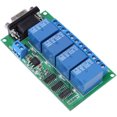 thumbnail image 3 of 12V 4Ch DB9 RS232 Placa de relé Control remoto UART Interruptor de puerto serie para Ca, 3 of 5