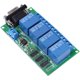 thumbnail image 3 of 12V 4Ch DB9 RS232 tablero de relé Control remoto UART interruptor de puerto serie para Motor de coche, 3 of 5