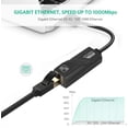 thumbnail image 4 of JacobsParts USB 3.0 Gigabit Ethernet 10/100/1000 Mbps RJ45 LAN Network Adapter for PC Mac, 4 of 6