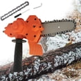 thumbnail image 3 of LOVIVER Supports Portables 4 Pouces Poignée Confortable avec Clé Perceuse Électrique Orange, 3 of 8