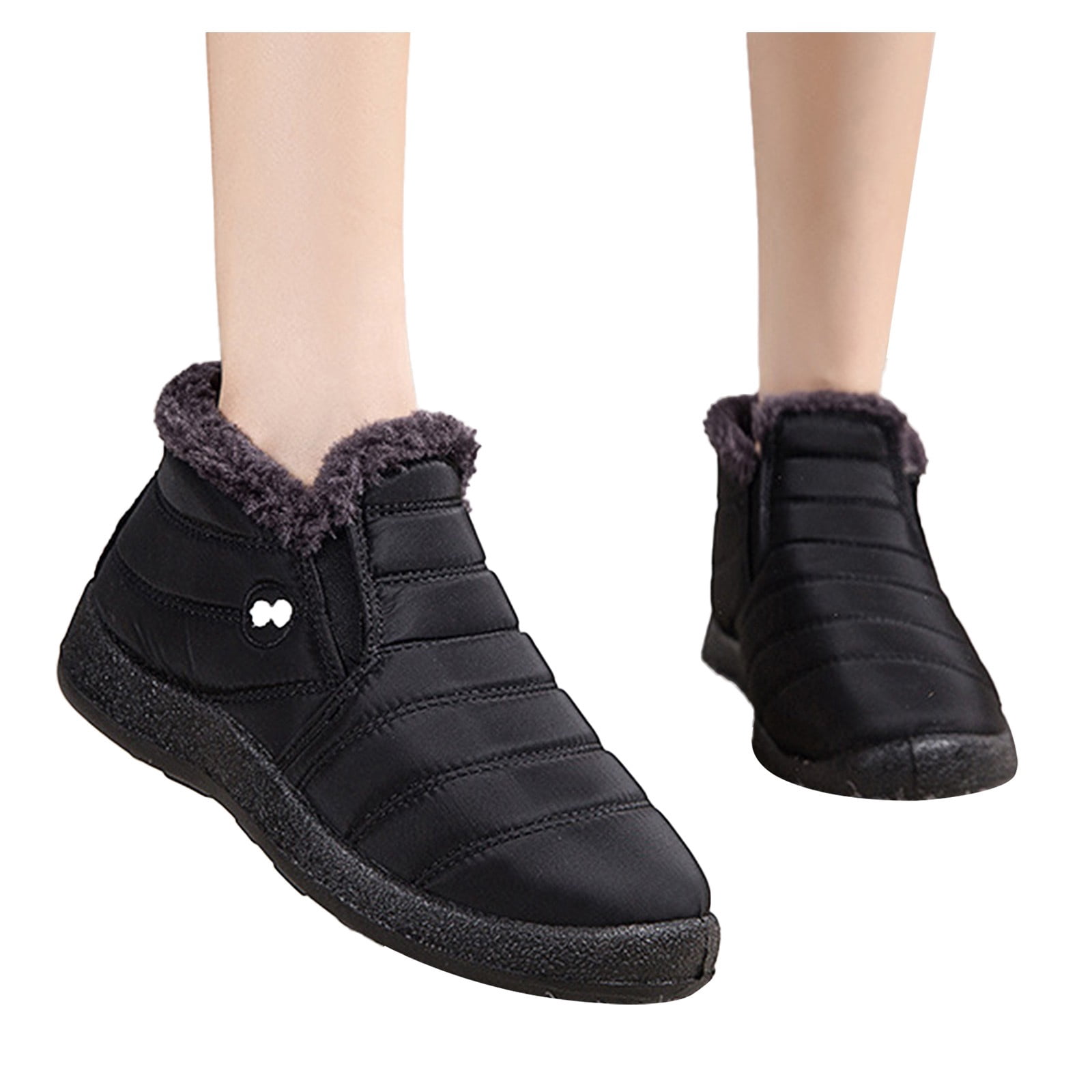 dmqupv Snow Boots for Wide Feet Women 