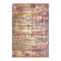 Unique Loom Deepa Collection Area Rug - Arte (4' x 5' 10" Rectangle Multi/Ivory)