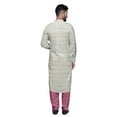 thumbnail image 5 of Atasi Kurta Pathani en Rayonne Imprimée avec Salwar Uni pour Tenue de Fête pour Hommes, 5 of 5