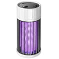 thumbnail image 1 of Bug Zapper Electric Indoor Insect Killer suspensible UV Light - Mosquito Killer Bug Fly Pests Attractant Trap Lamp con potente rejilla para interiores, hogar, dormitorio, cocina, oficina ShuxiuWang 9024715137159, 1 of 5