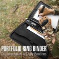 thumbnail image 2 of Carpeta de almacenamiento Kosibate Tactical Padfolio A4, 34 x 29 cm, color negro, 2 of 7