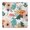 Pioneer Flower Floral, variant on Pioneer Flower Floral Print Pattern Square Fitted Tablecloth with Elastic Edge,Square Table Cover,Washable Elastic Table Cover for Home Kitchen Party Decor 34"x34"