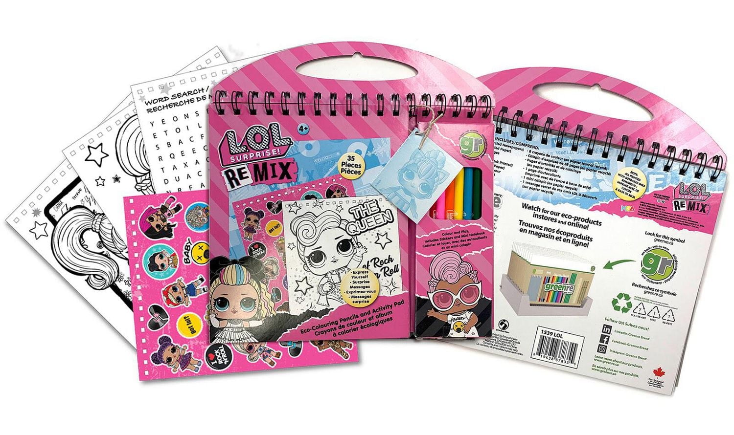 LOL Surprise Eco-Colouring Set