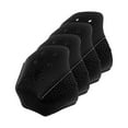 thumbnail image 1 of 2 pares de protectores de dedos de los pies protectores de patines de cuero PU con 4 agujeros para patines, 1 of 7