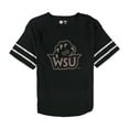 thumbnail image 1 of G-III Sports T-Shirt Femme Weber State Wildcats Orné, Noir, Large, 1 of 2
