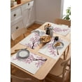 thumbnail image 6 of 4/6 Pcs Placemat Japanese Style Sakura Kitchen Placemat Home ration Dining Table Mats Coffee Coaster Mat, 6 of 6