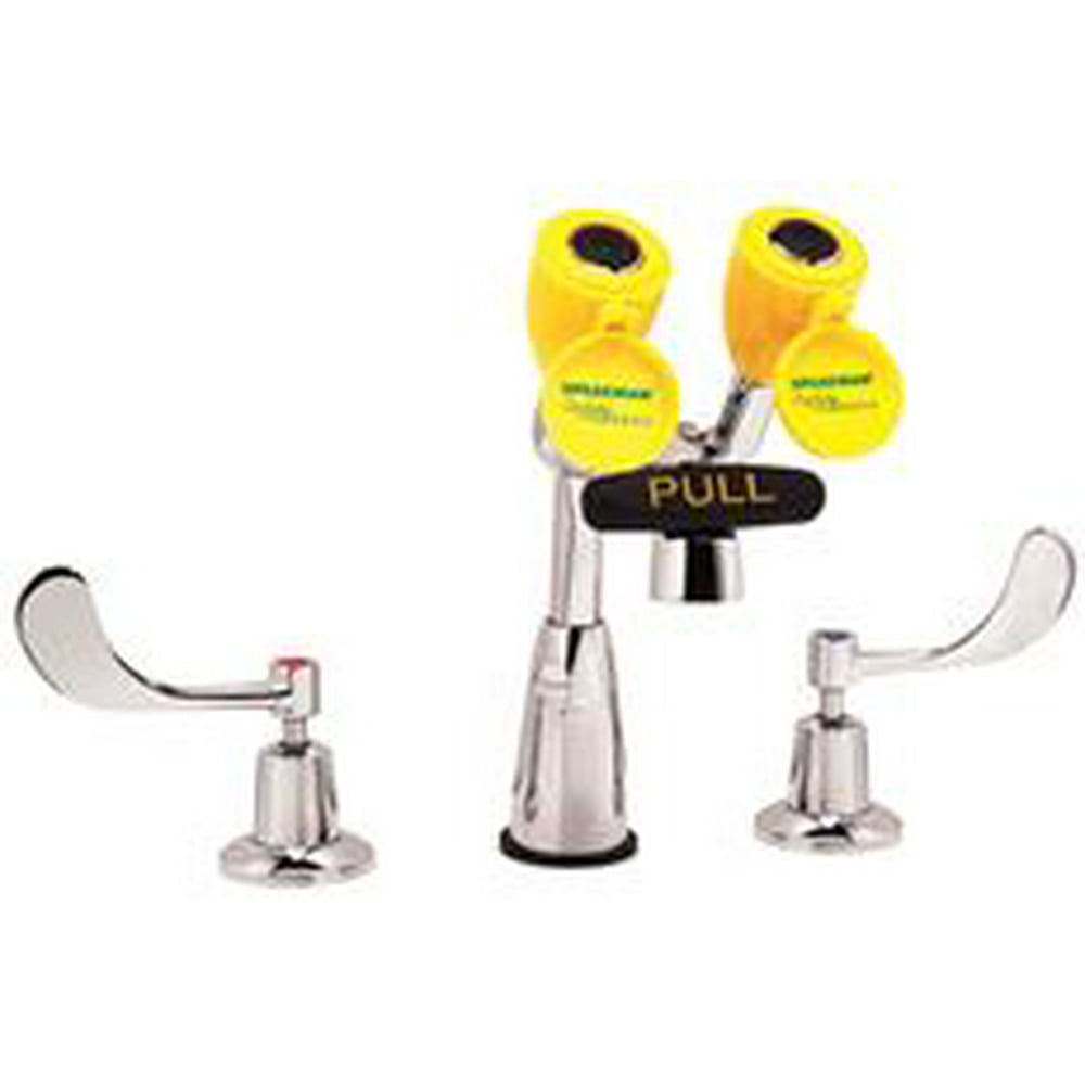 Speakman Eyesaver Gooseneck Faucet With Eyewash, Lead Free Walmart