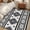 grey, variant on Gray Boho Runner Rug 2x6 FT,Non Slip Hallway Rugs,Southwestern Ethnic Aztec Retro Geometric Washable Soft Floor Carpet Throw Runner Carpet Long Rugs for Entryway Kitchen Bedside Sliding Door