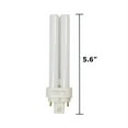 thumbnail image 3 of Philips 13w 4100k PL-C ALTO Double Tube G24q-1 4-Pin Fluorescent Light Bulb, 3 of 4