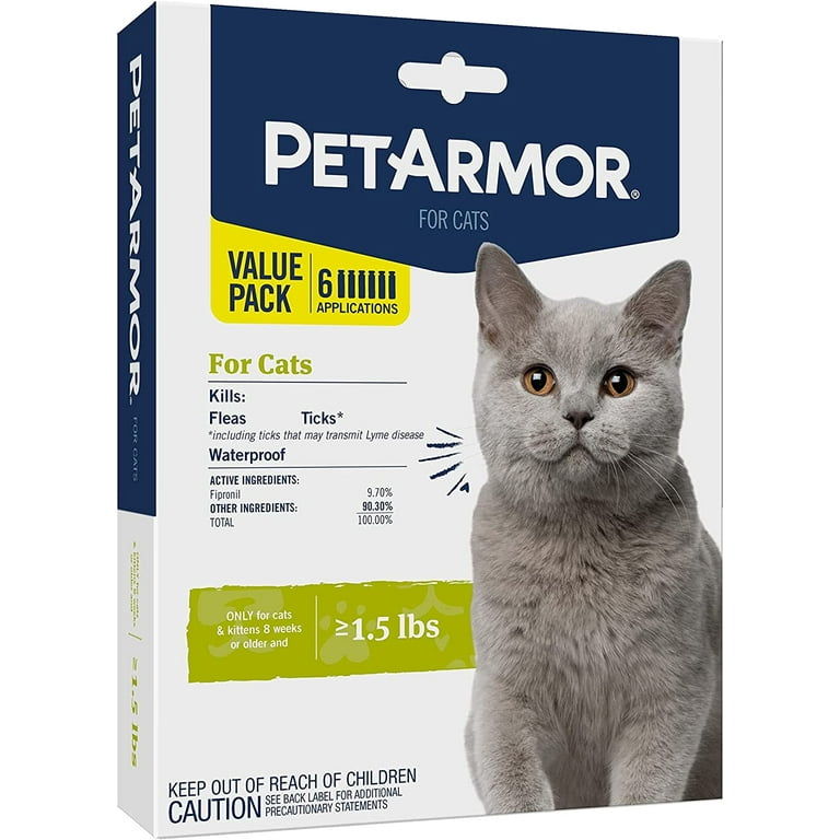 Walmart petarmor outlet plus cats