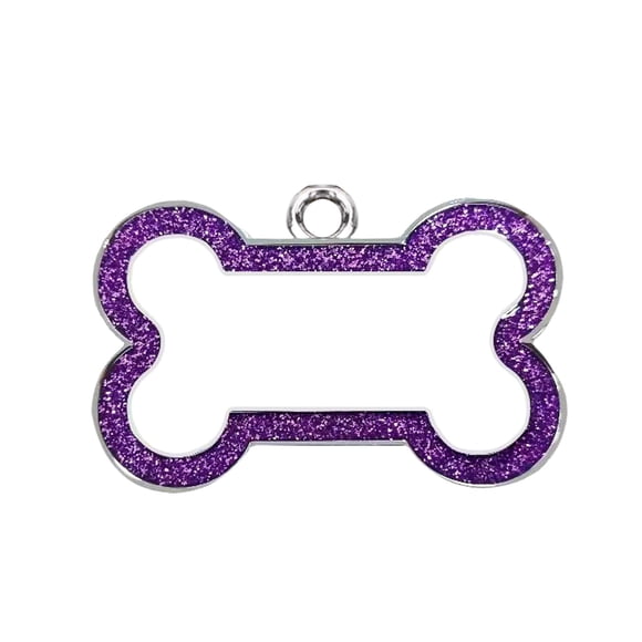 Placas De Identificación Para Perros Placas De Identificación Para Mascotas De Acero Inoxidable Con Diseño De Hueso Brillante Placa Con El Nombre Del Perro Grabada Para Perros, Cachorros Y Gatos