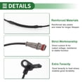 thumbnail image 3 of Unique Bargains ABS Wheel Speed Sensor ABS Sensor Anti-lock Braking System Sensor No.12842287 for Buick Regal 2011-2013 Front Left Front Right, 3 of 7