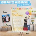 thumbnail image 4 of Couverture Joyeux Anniversaire Personnalisée, 4 of 6