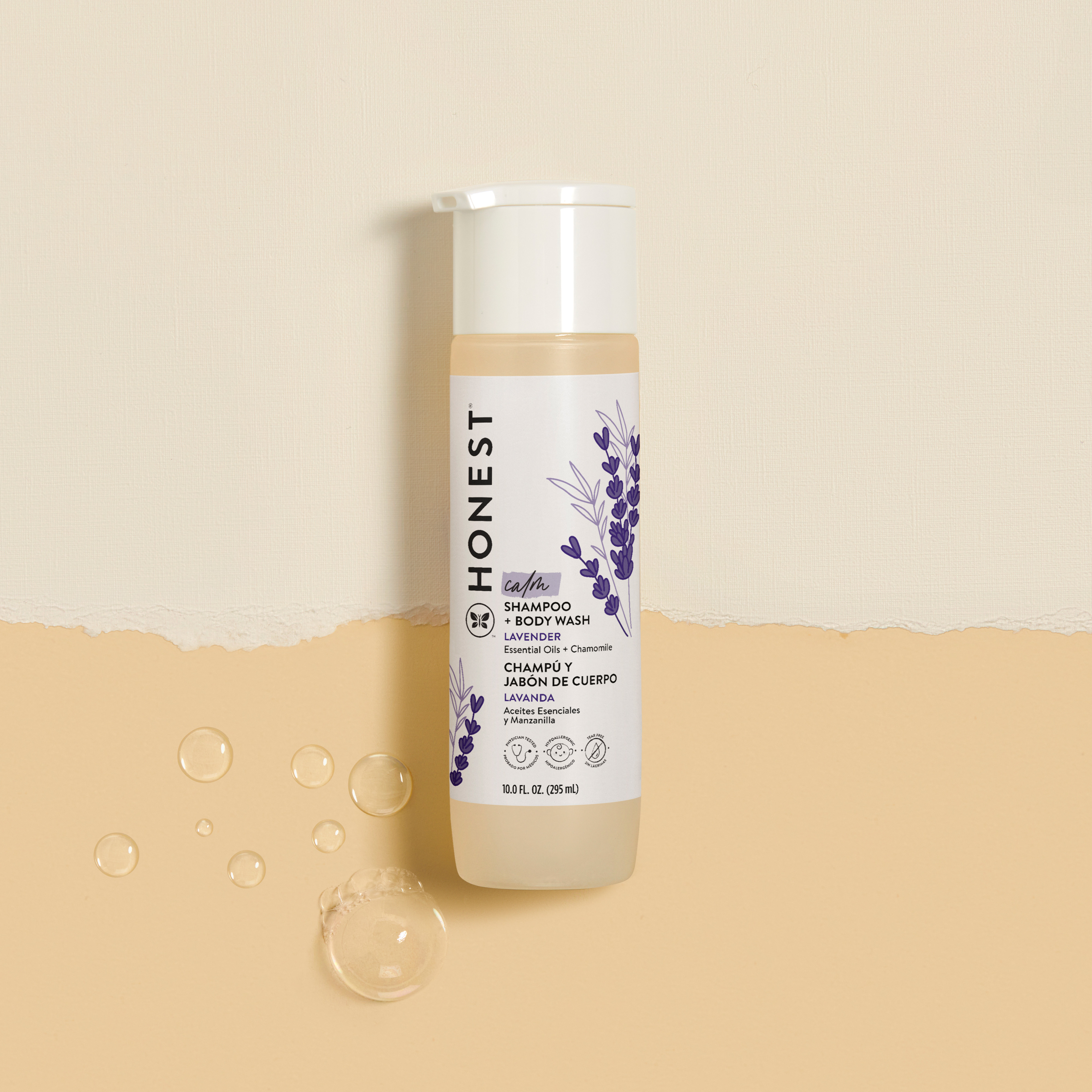 Honest Baby 2-in-1 Shampoo and Body Wash, Calm Lavender photo 8