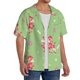 thumbnail image 2 of Fotbe Cute Poodle Dog Camisa Estampada de Manga Corta para Hombre, Casual de Verano, Estilo Playero, Sin Arrugas-4X-Large, 2 of 5