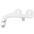 thumbnail image 5 of Avalon Two-in-One Bidet and Handheld Cleaning White Round Compact with Braided Metal Bidet Hose, 5 of 6