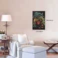 thumbnail image 6 of 12x18 inch Canvas Frameless Picture Turkey Wearing A Hat,Farmhouse Yard,Kitchen,Man Cave,Bar Wall Decor Poster Prints,Modern Art Turkey Wearing A Hat Decorative Paintings,For Farm,Restaurant, 6 of 6