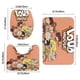 thumbnail image 3 of The Loud House Juego de 3 alfombras de baño de coral fleece: tapete de baño + alfombra de inodoro en forma de U + funda de tapa de inodoro en forma de O, 3 of 6