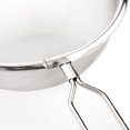 thumbnail image 3 of Stainless Steel Kitchen Fine Strainer Tea Mesh Juice Egg Filter with Long Handle and Hooks, 3 of 6