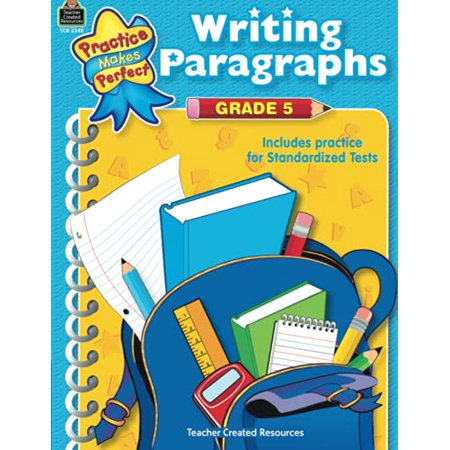 Pre-Owned Writing Paragraphs Grade 5: Writing Paragraphs Grade 5 (Practice Makes Perfect) Paperback